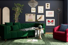 6 Zoom backgrounds inspired by 2021 home decor trends