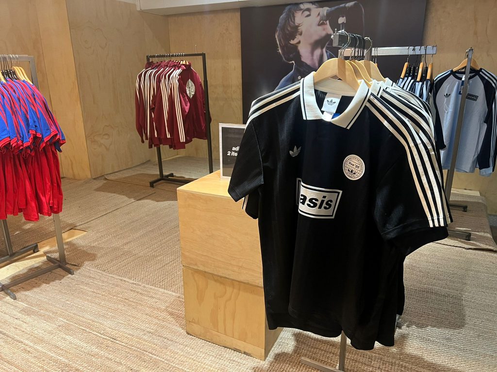 Oasis Live ‘25 Fan Stores toronto merch 468 queen st w - Limited Editon Oasis Adidas Collaboration